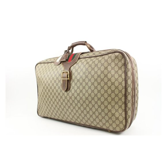 Gucci XL Supreme GG Web Suitcase Soft Trunk Luggage s210g66 - Picture 2 of 10